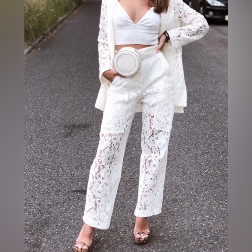 ZARA FULL LACE PANTS